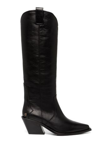 ANINE BING Tania knee-high boots - Nero