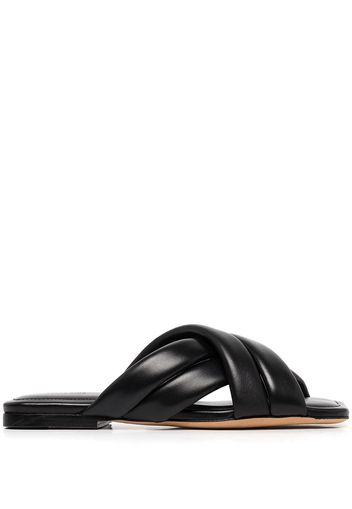 ANINE BING Eve flat sandals - Nero