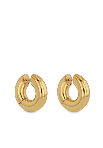 ANINE BING Orecchini a cerchio Bold Link piccoli in oro giallo 14kt