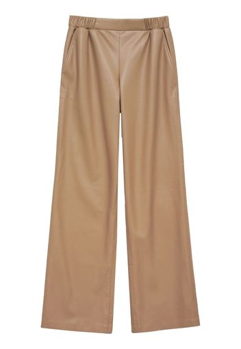 ANINE BING Koa faux-leather pants - Toni neutri