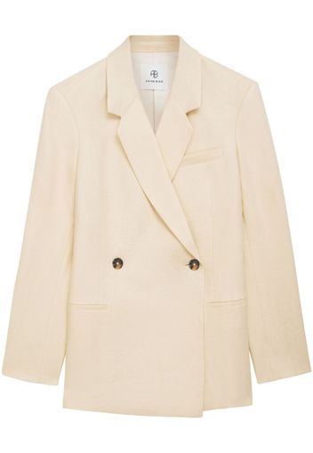 ANINE BING Blazer doppiopetto Kaia - Toni neutri