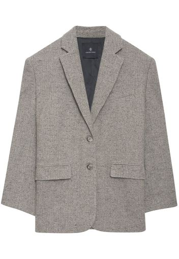 ANINE BING Blazer Quinn monopetto - Grigio