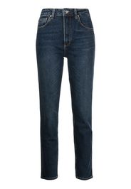 ANINE BING Jeans skinny a vita alta Jagger - Blu