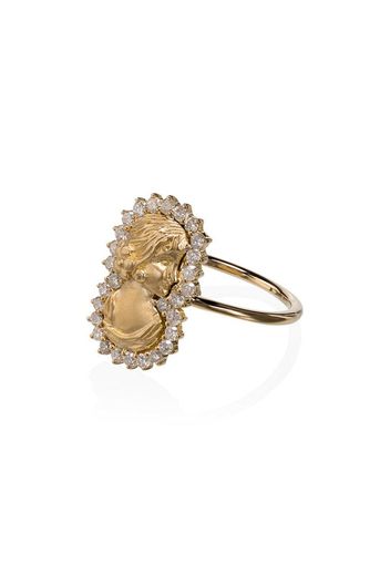 Anello Madame Roland in oro 18kt con diamanti