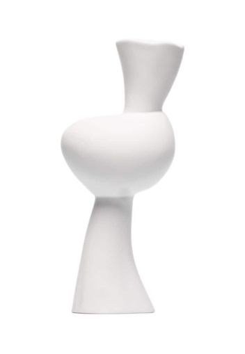 White Venus Ceramic Candle Holder