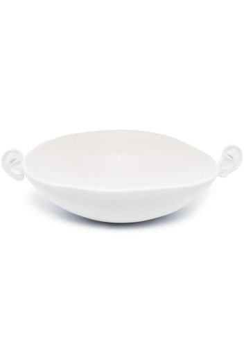 White White Noise Large Ceramic Bowl