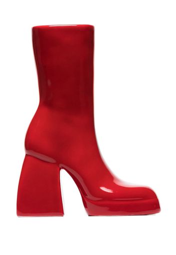 X Nodaleto red Bulla Corta ceramic boot vase