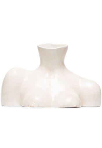 neutral breast friend ceramic vase