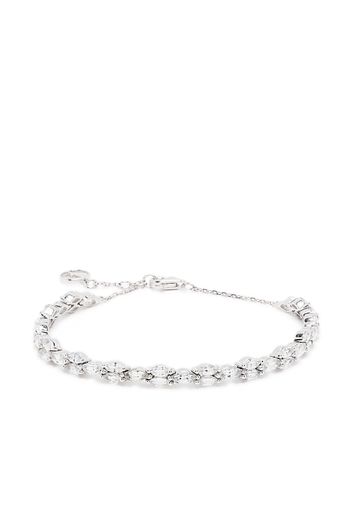 Anissa Kermiche Bracciale in oro 18kt con diamanti e zaffiro - Argento