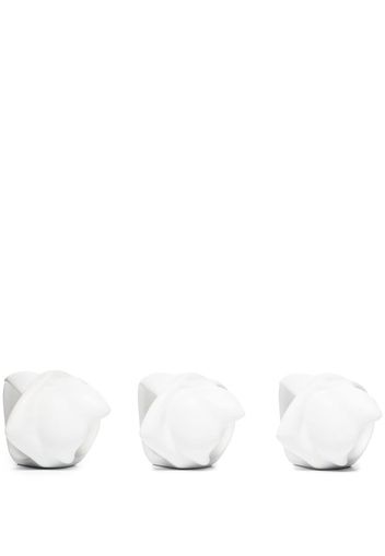 Anissa Kermiche sculpted napkin ring set of 3 - Toni neutri