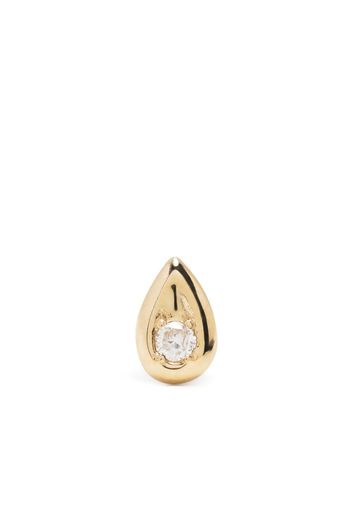 Anissa Kermiche 9kt yellow gold Lady diamond stud earring - Oro