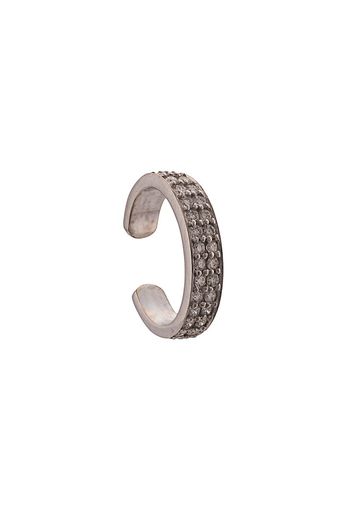 Anita Ko Ear cuff in oro bianco 18kt con diamanti - Argento