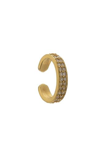 Ear cuff in oro giallo 18kt con diamante