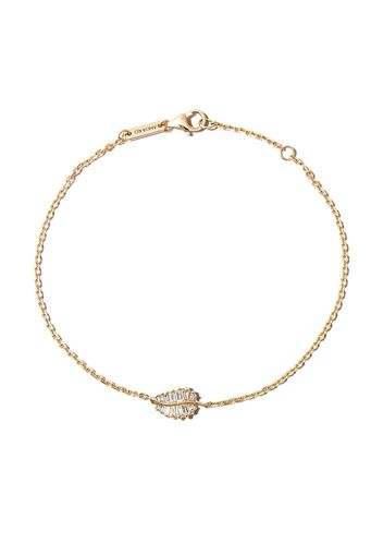 Anita Ko 18kt yellow gold Palm Leaf diamond bracelet - Oro