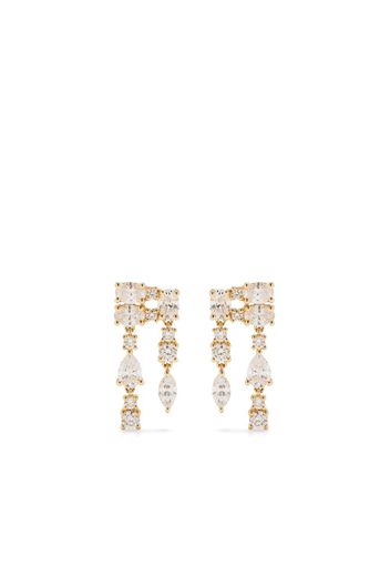 Anita Ko 18kt yellow gold Maya diamond earrings - Oro