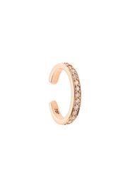 Ear cuff in oro rosa 18kt con diamanti