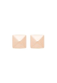 14KG rose gold spike stud earrings