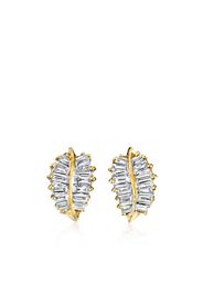 Anita Ko 18K Yellow Gold Palm Leaf Diamond Earrings - Oro