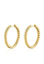 Anita Ko 18K yellow gold Zoe hoop earrings - Oro