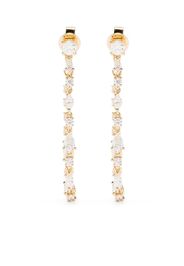 Anita Ko 18kt yellow gold diamond loop earrings - Oro