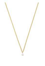 Anita Ko 18kt yellow gold small diamond chain-link necklace - Oro