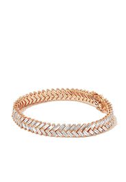 Anita Ko 18kt rose gold Zipper diamond tennis bracelet - Rosa