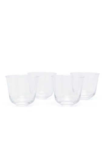 Ann Demeulemeester X Serax Grace lead-free crystal glasses (set of four) - Toni neutri
