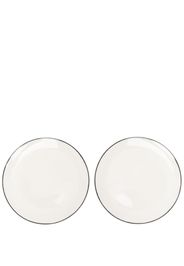 Ann Demeulemeester X Serax Dé porcelain plates (set of two) - Bianco