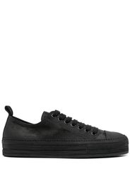 Ann Demeulemeester leather low-top sneakers - Nero