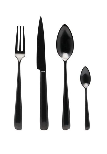 Ann Deumelemeester X Serax iron cutlery set - Nero