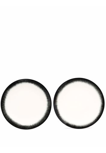 Ann Deumelemeester X Serax Dé Plate set of two plates - Bianco