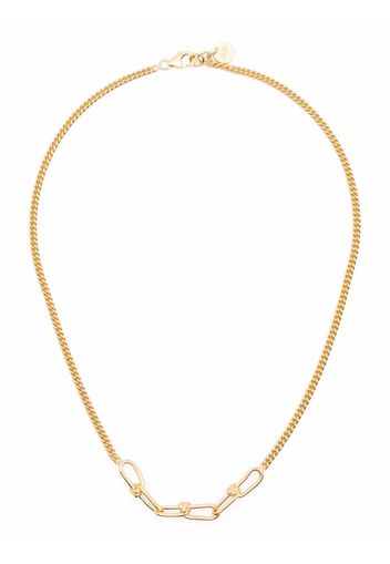 Annelise Michelson Wire boyfriend chain necklace - Oro