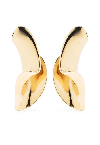 Annelise Michelson Twirl abstract-shape earrings - Oro