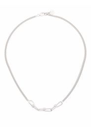 Annelise Michelson wire boyfriend chain necklace - Argento