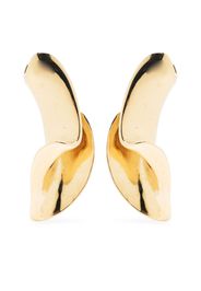 Annelise Michelson Twirl abstract-shape earrings - Oro