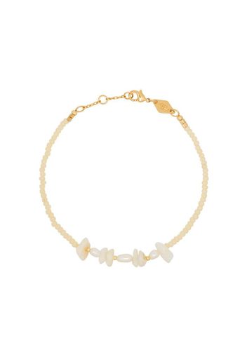 18K yellow gold pearl bracelet