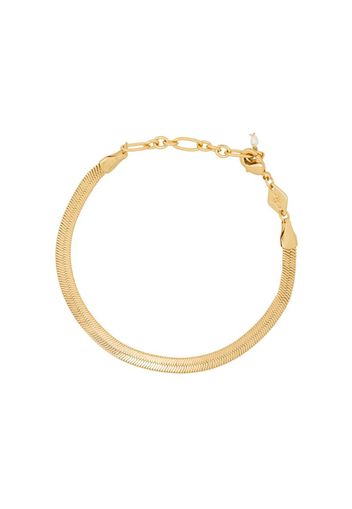 18K gold-plated Snake Charmer link bracelet