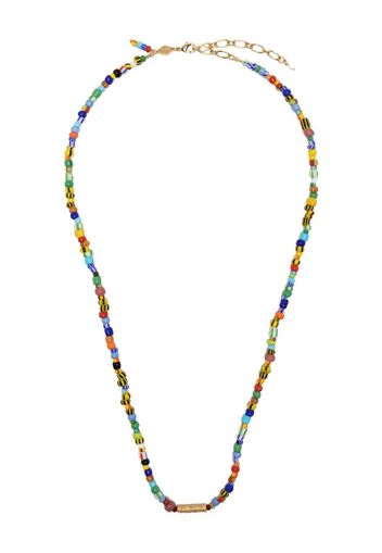 Anni Lu Wavy Alaia bead-chain necklace - Multicolore