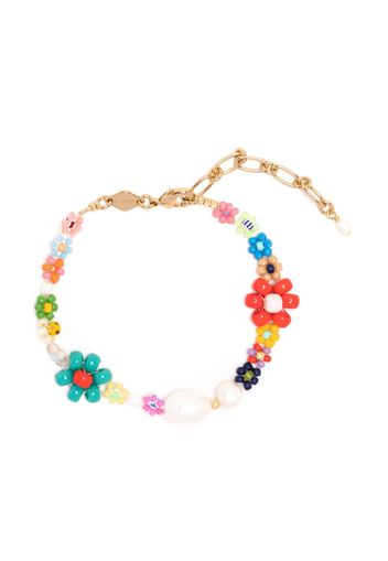 Anni Lu Mexi Flower pearl-detail bracelet - Multicolore