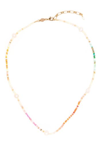 Anni Lu Rainbow Nomad pearl-detail necklace - Multicolore