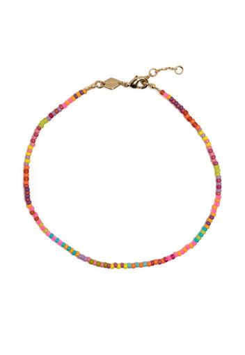 Anni Lu Secret Beach beaded anklet - Multicolore