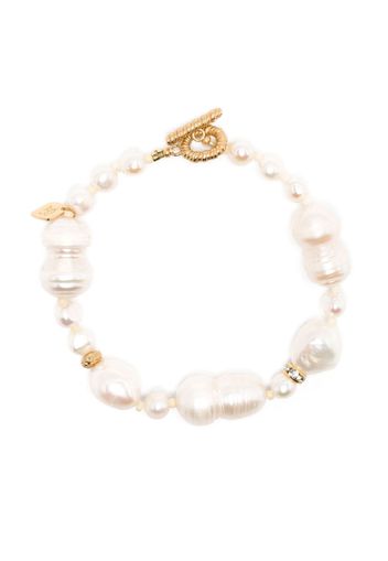 Anni Lu Bracciale con perline - Bianco