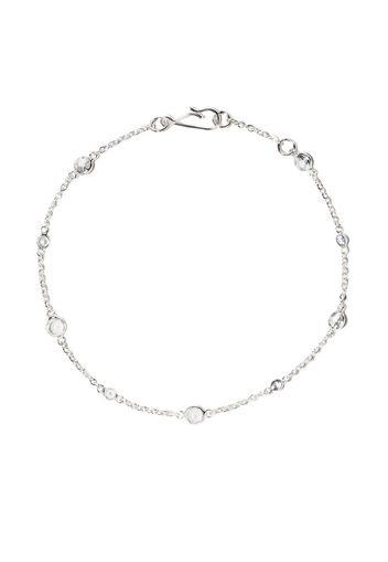 Bracciale in oro bianco 18kt Nectar e zaffiri