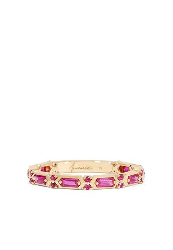 Annoushka Anello in oro 18kt con diamanti - Rosa