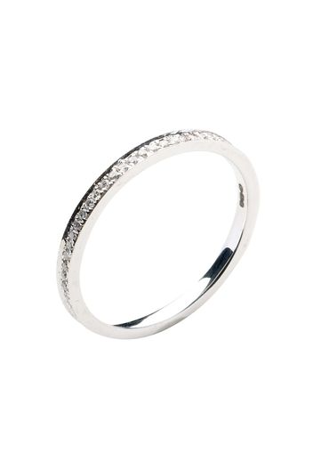 Annoushka Anello in oro bianco 18kt Eternity con diamante - Argento