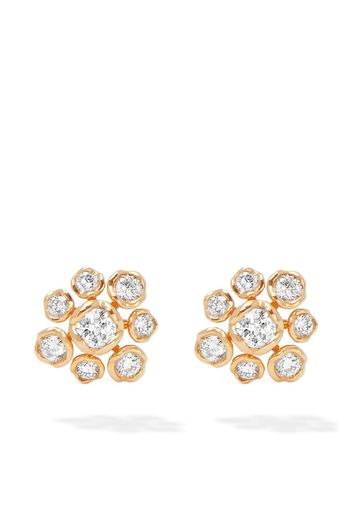 Annoushka Orecchini in oro 18kt con diamanti - Giallo