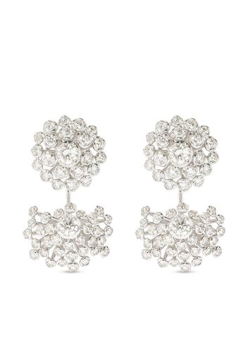 Annoushka Orecchini Marguerite in oro bianco 18kt con diamanti - Argento