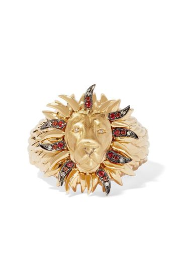 Annoushka Anello Lion in oro giallo 18kt