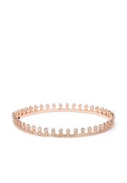 Annoushka Bracciale rigido Crown in oro rosa 18kt con diamanti