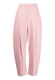 ANOUKI high-waist tapered trousers - Rosa